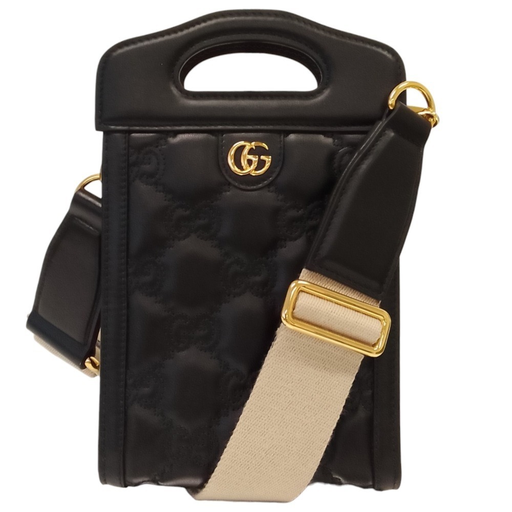 GUCCI Authentic Black Shoulder Bag